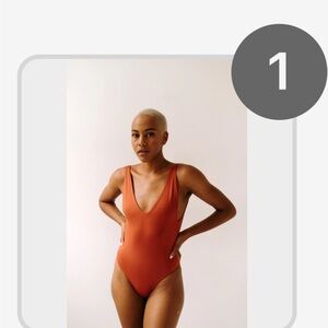 Londre swimsuit minimalist - sculpting clay